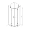 Душевая кабина Koller Pool Kvadro 900x900x1950 (1410652244)- Фото 3